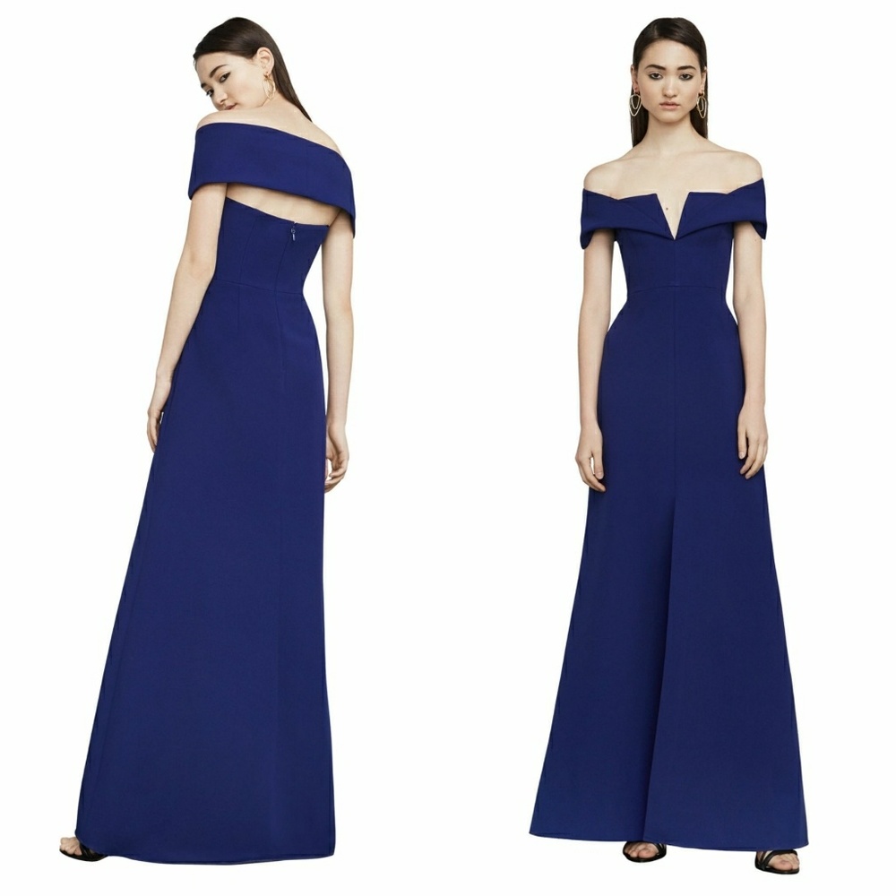 BCBG MAXAZRIA Amalie Off-The-Shoulder Gown - Picture 4 of 5
